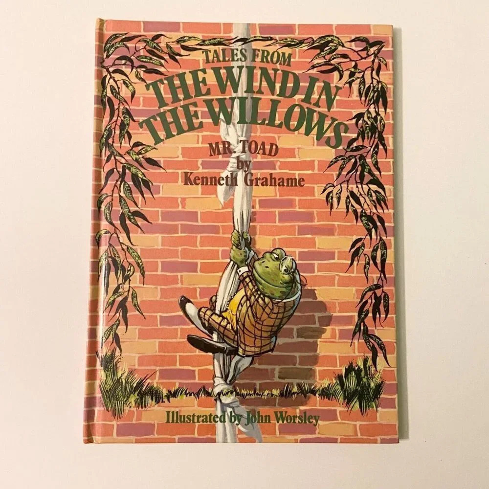 Vintage 1983 Tales From The  Wind In The Willow Mr Toad Kenneth Grahame